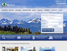 Tablet Screenshot of omniresorts.com